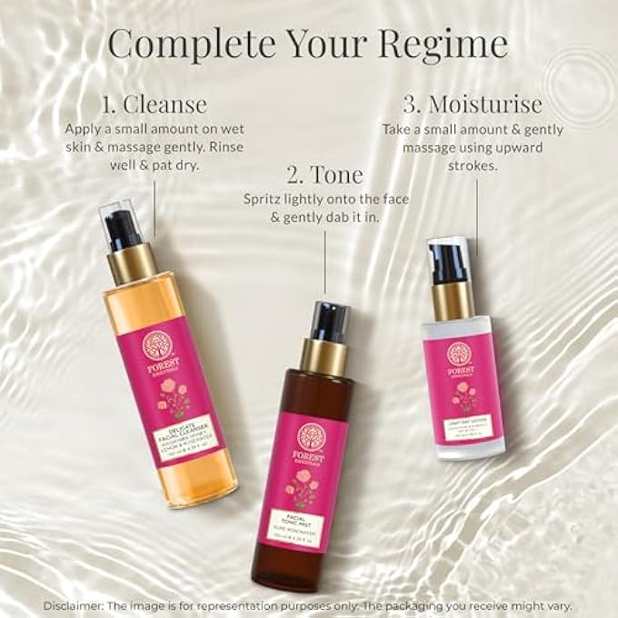 Forest Essentials TRAVEL SIZE DELICATE FACIAL CLEANSER MASHOBRA HONEY, LEMON & ROSEWATER 50ML (FACE WASH) - Image 4